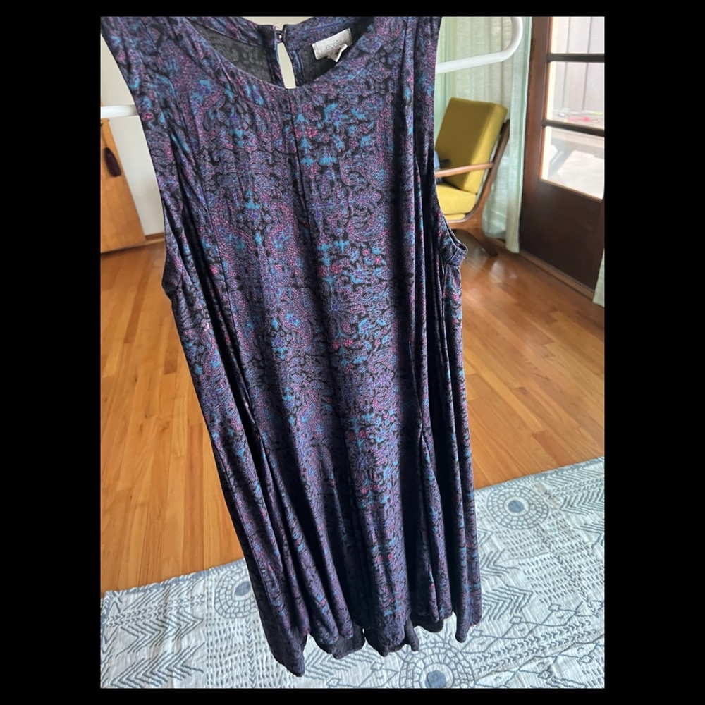 Urban Outfitters- XS Deep purple floral dress